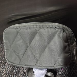 Vera Bradley Quilted Crossbody Bag in Olive